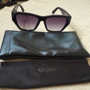 Quay Australia Gradient Black Sunglasses